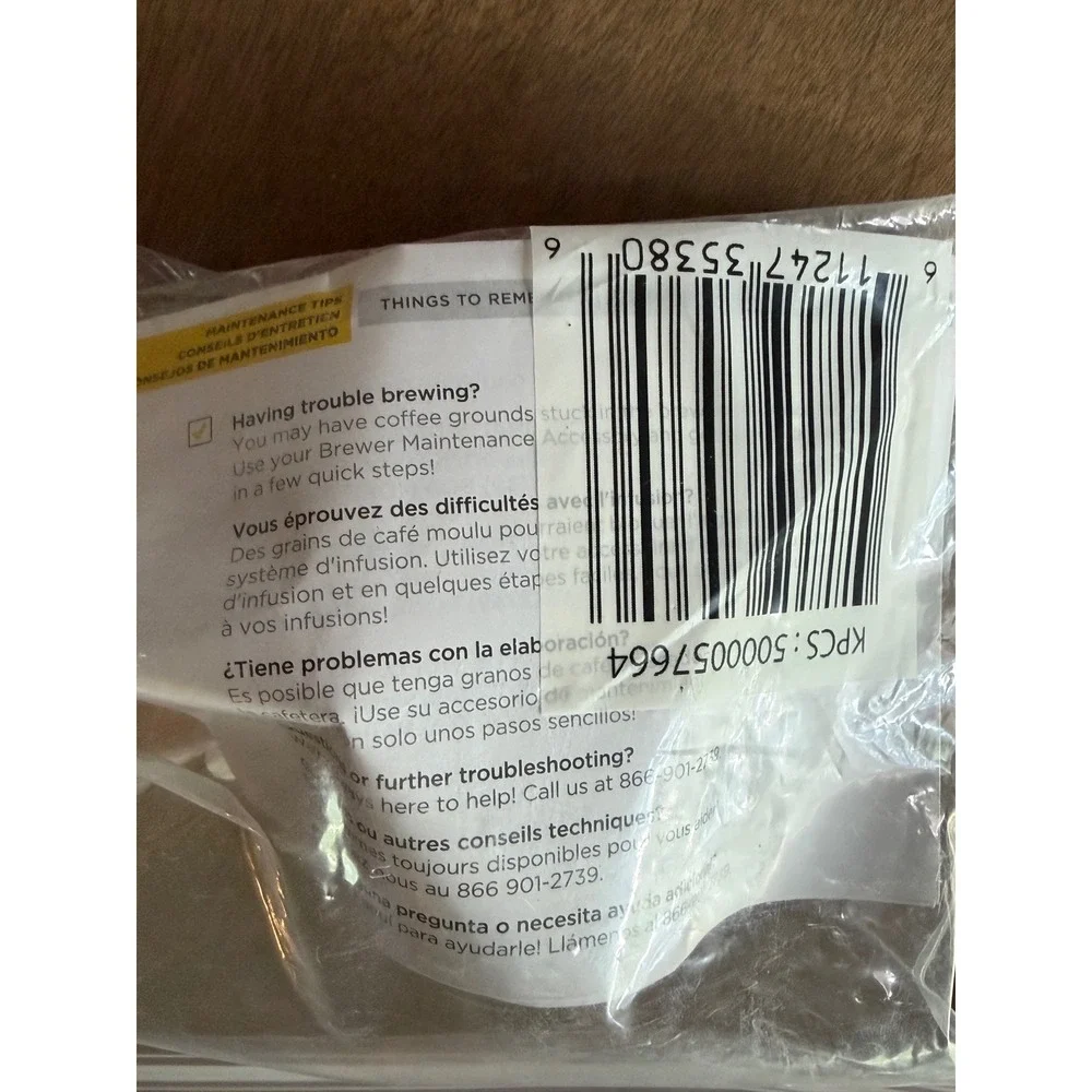 Keurig 2.0 Brewer Maintenance Accessory Orange Needle Cleaning Tool 5000057664